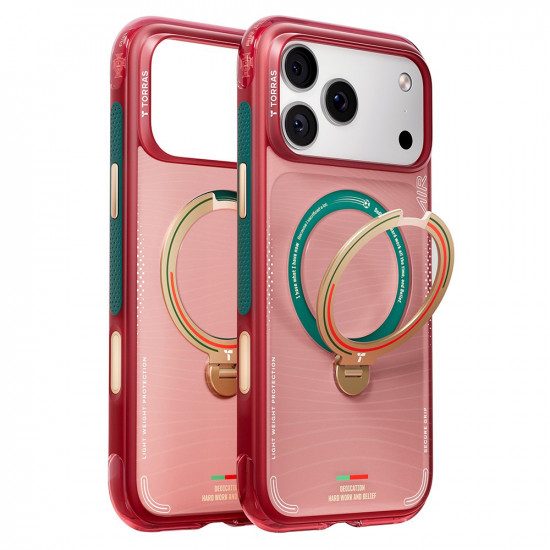 Torras Ostand Q3 Air Series iPhone 17 Pro Max Wave of Passion