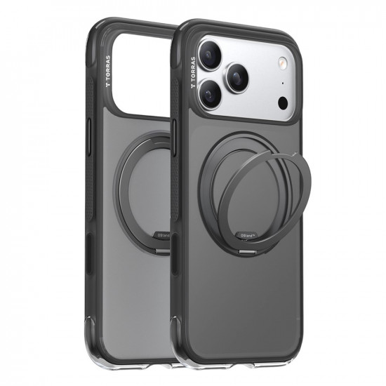 Torras Ostand O3 Air Series iPhone 17 Pro Max Shadow Black Torras Ostand O3 Air Series iPhone 17 Pro Max Shadow Black