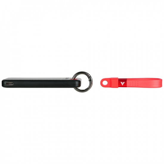 External Drive Verbatim Pocket SSD 256GB USB-C 3.2 gen.2 black-red 32417