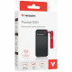 External Drive Verbatim Pocket SSD 256GB USB-C 3.2 gen.2 black-red 32417