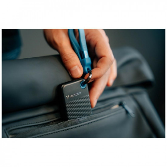 External Drive Verbatim Pocket SSD 256GB USB-C 3.2 gen.2 black-blue 32416