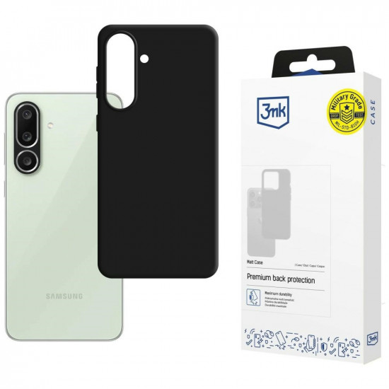 3MK Matt Case for Samsung Galaxy M56, black 3MK Matt Case for Samsung Galaxy M56, black