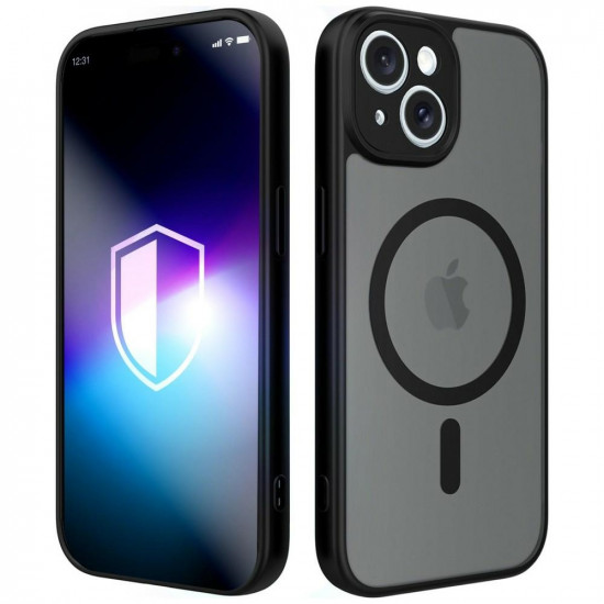 3MK Misty MagCase for Apple iPhone 14 Black
