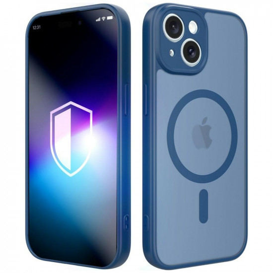 3MK Misty MagCase Case for Apple iPhone 15 Blue