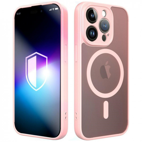 3MK Misty MagCase Case for Apple iPhone 15 Pro Pink