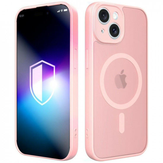 3MK Misty MagCase for Apple iPhone 15 pink