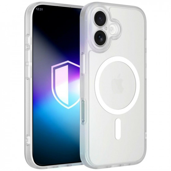 3MK Misty MagCase Case for Apple iPhone 16 White