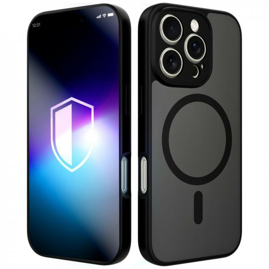 3MK Misty MagCase Case for Apple iPhone 16 Pro Black