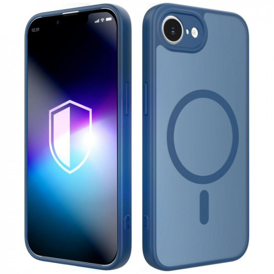 3MK Misty MagCase for Apple iPhone 16e / 17e, blue