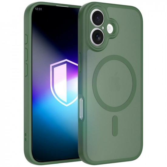 3MK Misty MagCase for Apple iPhone 17 Green Case