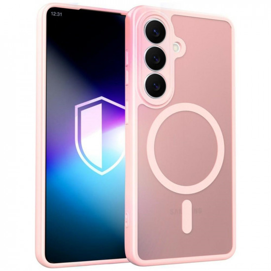 3MK Misty MagCase for Samsung Galaxy S26 pink case 3MK Misty MagCase for Samsung Galaxy S26 pink case