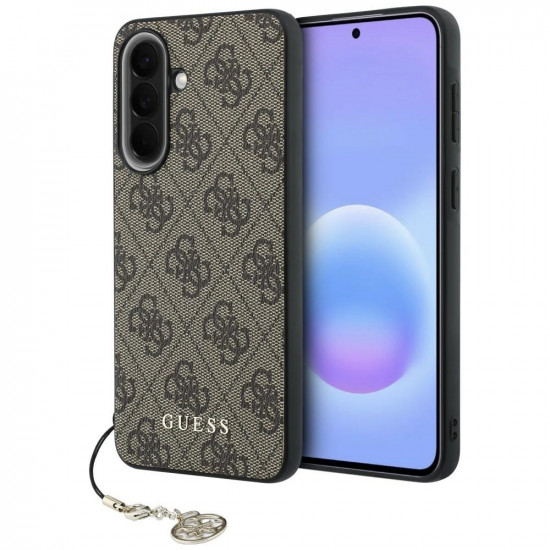 Case Guess 4G Charm for Samsung Galaxy A37 5G brown Case Guess 4G Charm for Samsung Galaxy A37 5G brown