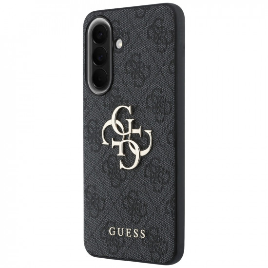 Case Guess Leather 4G Metal Logo for Samsung Galaxy A37 5G black Case Guess Leather 4G Metal Logo for Samsung Galaxy A37 5G black