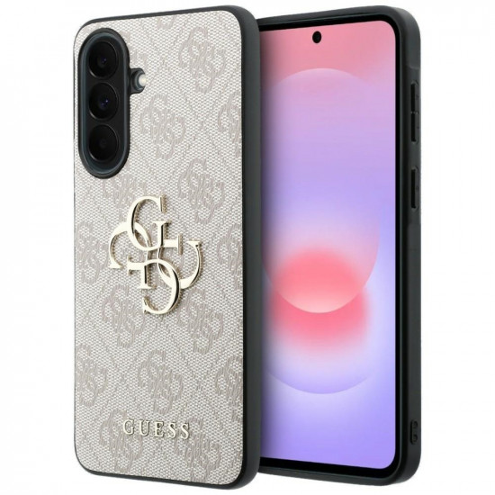 Case Guess Leather 4G Metal Logo for Samsung Galaxy A37 5G pink Case Guess Leather 4G Metal Logo for Samsung Galaxy A37 5G pink