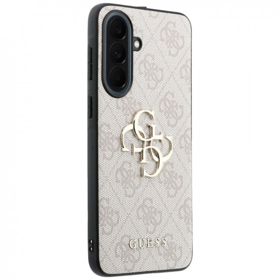 Case Guess Leather 4G Metal Logo for Samsung Galaxy A37 5G pink Case Guess Leather 4G Metal Logo for Samsung Galaxy A37 5G pink