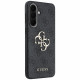 Case Guess Leather 4G Metal Logo for Samsung Galaxy A57 5G black