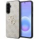 Case Guess Leather 4G Metal Logo for Samsung Galaxy A57 5G pink