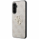 Case Guess Leather 4G Metal Logo for Samsung Galaxy A57 5G pink