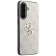 Case Guess Leather 4G Metal Logo for Samsung Galaxy A57 5G pink