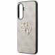 Case Guess Leather 4G Metal Logo for Samsung Galaxy A57 5G pink