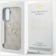 Case Guess Leather 4G Metal Logo for Samsung Galaxy A57 5G pink