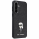 Case Karl Lagerfeld Fixed Glitter Ikonik Logo Metal Pin for Samsung Galaxy A57 5G black Case Karl Lagerfeld Fixed Glitter Ikonik Logo Metal Pin for Samsung Galaxy A57 5G black