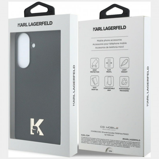 Case Karl Lagerfeld Karl Head Logo for Samsung Galaxy A37 5G black
