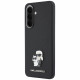 Case Karl Lagerfeld Saffiano w/ Karl&Choupette Metal Logo for Samsung Galaxy A37 5G black Case Karl Lagerfeld Saffiano w/ Karl&Choupette Metal Logo for Samsung Galaxy A37 5G black