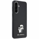 Case Karl Lagerfeld Saffiano w/ Karl&Choupette Metal Logo for Samsung Galaxy A37 5G black Case Karl Lagerfeld Saffiano w/ Karl&Choupette Metal Logo for Samsung Galaxy A37 5G black