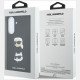 Case Karl Lagerfeld w/ Karl&Choupette Heads Pins&Logo for Samsung Galaxy A57 5G black Case Karl Lagerfeld w/ Karl&Choupette Heads Pins&Logo for Samsung Galaxy A57 5G black