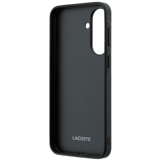 Case Lacoste Iconic Petit Pique Woven Logo for Samsung Galaxy A57 5G black Case Lacoste Iconic Petit Pique Woven Logo for Samsung Galaxy A57 5G black