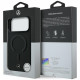 Case Mercedes Leather 3D MagSafe for iPhone 17 Pro Max black Case Mercedes Leather 3D MagSafe for iPhone 17 Pro Max black