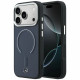 Case Mercedes Leather 3D MagSafe for iPhone 17 Pro Max navy Case Mercedes Leather 3D MagSafe for iPhone 17 Pro Max navy