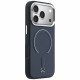 Case Mercedes Leather 3D MagSafe for iPhone 17 Pro Max navy Case Mercedes Leather 3D MagSafe for iPhone 17 Pro Max navy