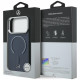 Case Mercedes Leather 3D MagSafe for iPhone 17 Pro Max navy Case Mercedes Leather 3D MagSafe for iPhone 17 Pro Max navy