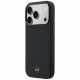 Case Mercedes Leather Mesh with Bow Line MagSafe for iPhone 17 Pro black