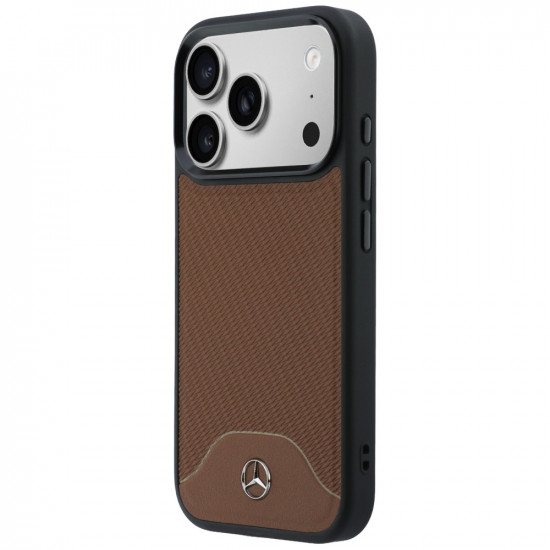 Case Mercedes Leather Wood Effect and Curve MagSafe for iPhone 17 Pro Max camel Case Mercedes Leather Wood Effect and Curve MagSafe for iPhone 17 Pro Max camel