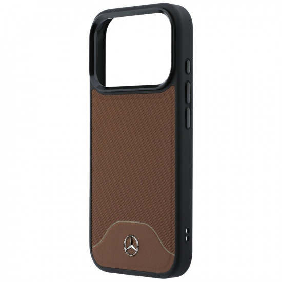 Case Mercedes Leather Wood Effect and Curve MagSafe for iPhone 17 Pro Max camel Case Mercedes Leather Wood Effect and Curve MagSafe for iPhone 17 Pro Max camel