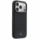Case Mercedes Leather Wood Effect and Curve MagSafe for iPhone 17 Pro Max black
