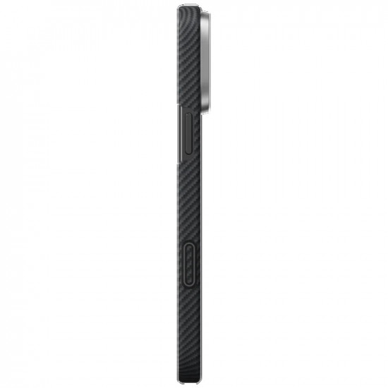 PITAKA Ultra-Slim PitaTap MagSafe Case for iPhone 16 Pro Black and Gray PITAKA Ultra-Slim PitaTap MagSafe Case for iPhone 16 Pro Black and Gray