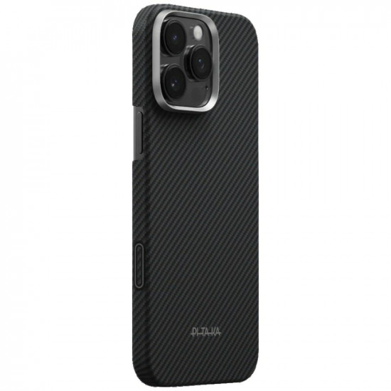 Case PITAKA Ultra-Slim PitaTap MagSafe for iPhone 16 Pro Max black gray Case PITAKA Ultra-Slim PitaTap MagSafe for iPhone 16 Pro Max black gray