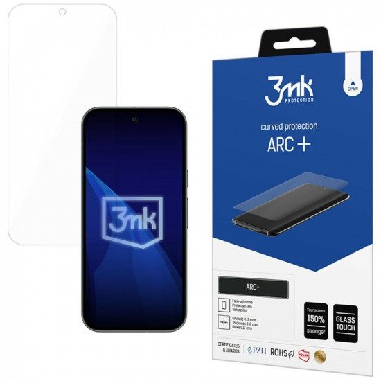 3MK ARC+ Fullscreen Protective Film for Google Pixel 11 Pro 3MK ARC+ Fullscreen Protective Film for Google Pixel 11 Pro