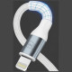 3MK Hyper Cable N-SERIES USB-C to Lightning Cable 1m 9V/3A 27W White 3MK Hyper Cable N-SERIES USB-C to Lightning Cable 1m 9V/3A 27W White