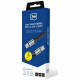 3MK Hyper Cable N-SERIES USB-C to USB-C Cable 1 m 48V/5A 240W Black
