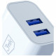 3MK FlowPower Wall Charger 2xUSB-A 10W 2.4A White 3MK FlowPower Wall Charger 2xUSB-A 10W 2.4A White
