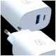 3MK FlowPower Wall Charger USB-A + USB-C 25W PD QC4+ White 3MK FlowPower Wall Charger USB-A + USB-C 25W PD QC4+ White