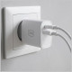 3MK FlowPower USB-A + USB-C 30W PD 3.0 QC4+ Wall Charger, White 3MK FlowPower USB-A + USB-C 30W PD 3.0 QC4+ Wall Charger, White