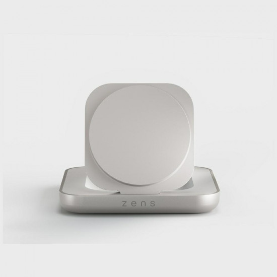Zens Magnetic Induction Charger Magnetic Nightstand Charger Qi2 15W USB-C white Zens Magnetic Induction Charger Magnetic Nightstand Charger Qi2 15W USB-C white
