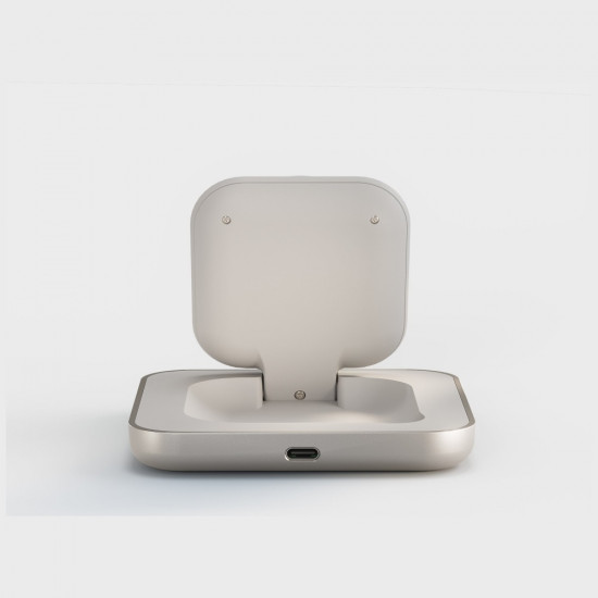 Zens Magnetic Induction Charger Magnetic Nightstand Charger Qi2 15W USB-C white Zens Magnetic Induction Charger Magnetic Nightstand Charger Qi2 15W USB-C white