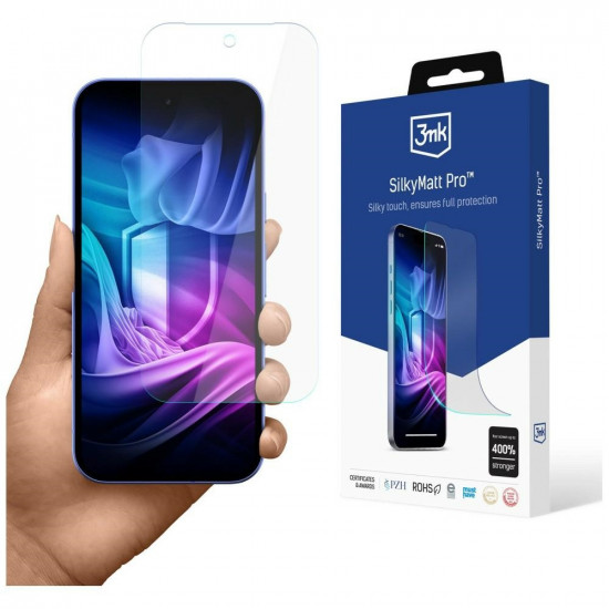 3MK Silky Matt Pro Matte Protective Film for Google Pixel 10A 3MK Silky Matt Pro Matte Protective Film for Google Pixel 10A